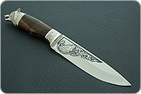 Нож Пума (литье головы волка)