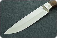 Нож Пума (литье головы волка) кап березовый, 100х13м, дюраль : фото 3