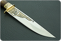 Нож Турист-1 кап березовый, 100х13м, дюраль : фото 4