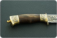 Нож Турист-1 кап березовый, 100х13м, дюраль : фото 5