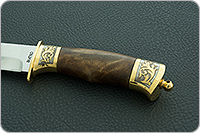 Нож Турист-1 кап березовый, 100х13м, дюраль : фото 6