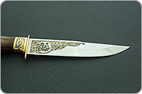 Нож Турист-1 кап березовый, 100х13м, дюраль : фото 7