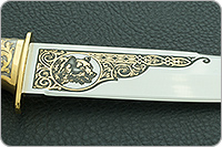 Нож Турист-1 кап березовый, 100х13м, дюраль : фото 8