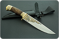 Нож Турист-1 кап березовый, 100х13м, дюраль : фото 10