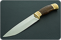 Нож Пума  орех, 100х13м, дюраль : фото 2