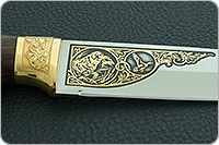 Нож Пума  орех, 100х13м, дюраль : фото 8