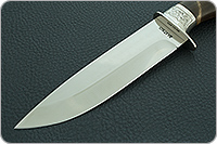 Нож Пума-1 (литье головы волка) кап березовый, 100х13м, дюраль : фото 3