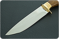 Нож Пума-1 (литье головы медведя) орех, 100х13м, дюраль : фото 3