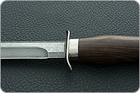 Нож Полигон (деревянные ножны) орех, дамаск, дюраль : фото 9