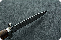 Нож Полигон (деревянные ножны) орех, дамаск, дюраль : фото 10