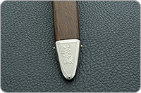 Нож Полигон (деревянные ножны) орех, дамаск, дюраль : фото 11