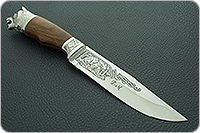 Нож Турист (литье головы медведя)