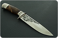Нож Пума-1 Орех 100Х13М Дюраль