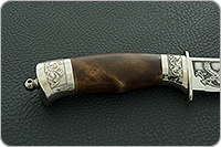 Нож Пума-1 Орех, 100Х13М, Дюраль орех, 100х13м, дюраль : фото 5