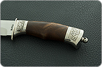 Нож Пума-1 Орех, 100Х13М, Дюраль орех, 100х13м, дюраль : фото 6