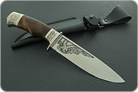 Нож Пума-1 Орех, 100Х13М, Дюраль орех, 100х13м, дюраль : фото 10