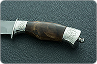 Нож Пума-1 кап ореховый, 100х13м, дюраль : фото 6