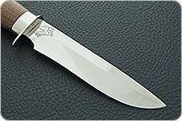 Нож Волчонок-2 орех, 100х13м, дюраль : фото 4