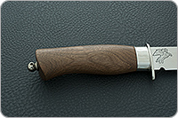 Нож Канюк (упор) орех, 100х13м, дюраль : фото 5