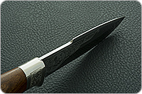 Нож Горностай (литье Медведь) орех, 100х13м, литье медведь : фото 12