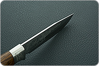 Нож Лось (литье головы медведя) орех, 100х13м, литье медведь : фото 12