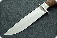 Нож Лось-1 (литье головы пумы) орех, 100х13м, литье пума : фото 3