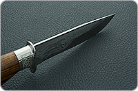 Нож Лось-1 (литье головы пумы) орех, 100х13м, литье пума : фото 9