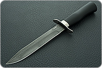 Нож Офицерский полимер, дамаск, дюраль : фото 2