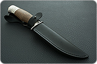 Нож Лось-1 символика ВОВ орех, 100х13м, дюраль : фото 5