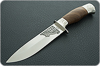 Нож Пума-1 символика ВОВ орех, 100х13м, дюраль : фото 2