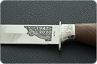 Нож Пума-1 символика ВОВ орех, 100х13м, дюраль : фото 4