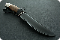 Нож Турист-1 символика ВОВ орех, 100х13м, дюраль : фото 5