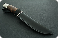 Нож Турист-1 символика ВОВ орех, 100х13м, дюраль : фото 5