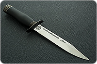 Нож Полигон резной (деревянные ножны)