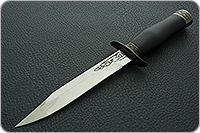 Нож Полигон резной (деревянные ножны) полимер, 100х13м, дюраль : фото 2