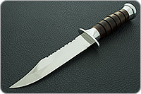 Нож Грач кап березовый, 100х13м, дюраль : фото 2