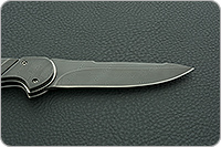 Складной нож Рысь накладки дамаск, дамаск, гарда дамаск : фото 8