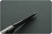 Складной нож Рысь накладки дамаск, дамаск, гарда дамаск : фото 9