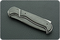 Складной нож Рысь накладки дамаск, дамаск, гарда дамаск : фото 10