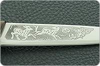 Кухонный нож Империя-4 береста, эи-107, текстолит : фото 8