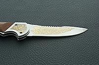 Складной нож Рысь серрейтор накладки дерево, эи-107, не предусмотрен : фото 8