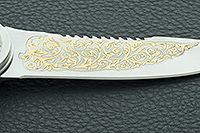 Складной нож Рысь серрейтор накладки дерево, эи-107, не предусмотрен : фото 9