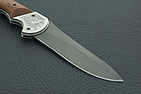 Складной нож Рысь накладки дерево, дамаск, не предусмотрен : фото 4