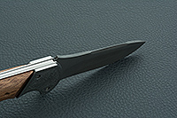 Складной нож Рысь накладки дерево, дамаск, не предусмотрен : фото 9