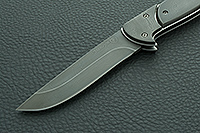 Складной нож Ахиллес накладки дамаск, дамаск, гарда дамаск : фото 3