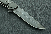 Складной нож Ахиллес накладки дамаск, дамаск, гарда дамаск : фото 4