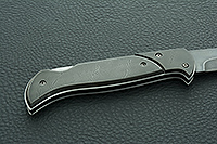 Складной нож Ахиллес накладки дамаск, дамаск, гарда дамаск : фото 6