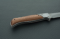 Складной нож Ахиллес накладки дерево, дамаск, гарда дамаск : фото 5