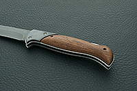 Складной нож Ахиллес накладки дерево, дамаск, гарда дамаск : фото 6