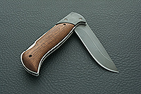 Складной нож Ахиллес накладки дерево, дамаск, гарда дамаск : фото 9